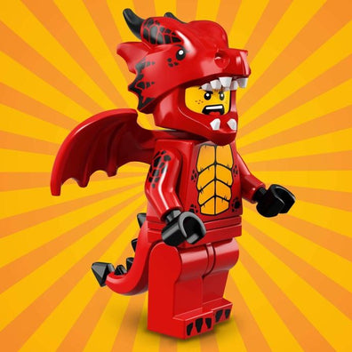 LEGO Minifigure-Dragon Suit Guy-Collectible Minifigures / Series 18-COL18-7-Creative Brick Builders